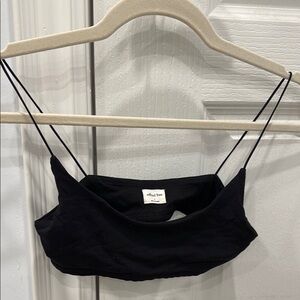 Wild Fable Black Crop Top